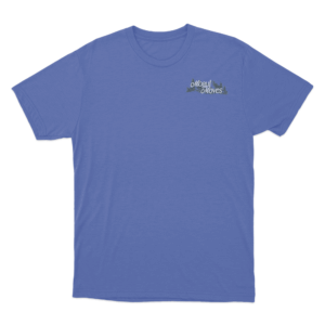 Geography Traveler Unisex T Shirt Blue