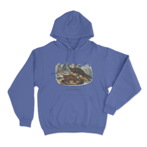 Live Free or Die in Mogul Hampshire Unisex Hoodie Blue