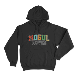 Ludwig Mogul Moves Bone Unisex Hoodie Black