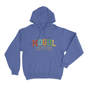 Ludwig Mogul Moves Bone Unisex Hoodie Blue